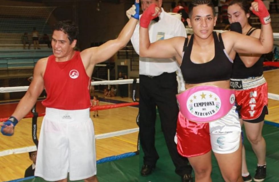 Boxeo: el "Puma" Villalba y la "Chiky" Zequeira ganadores en el ring