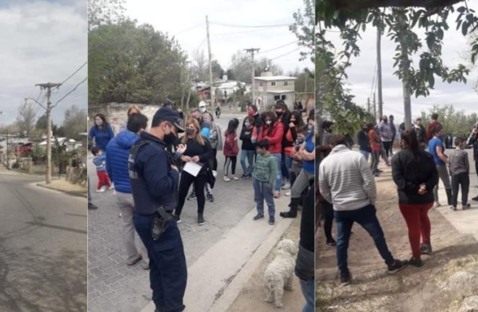 Vecinos del barrio La Quinta tercera sección, cansados de que les roben, se manifestaron este sábado