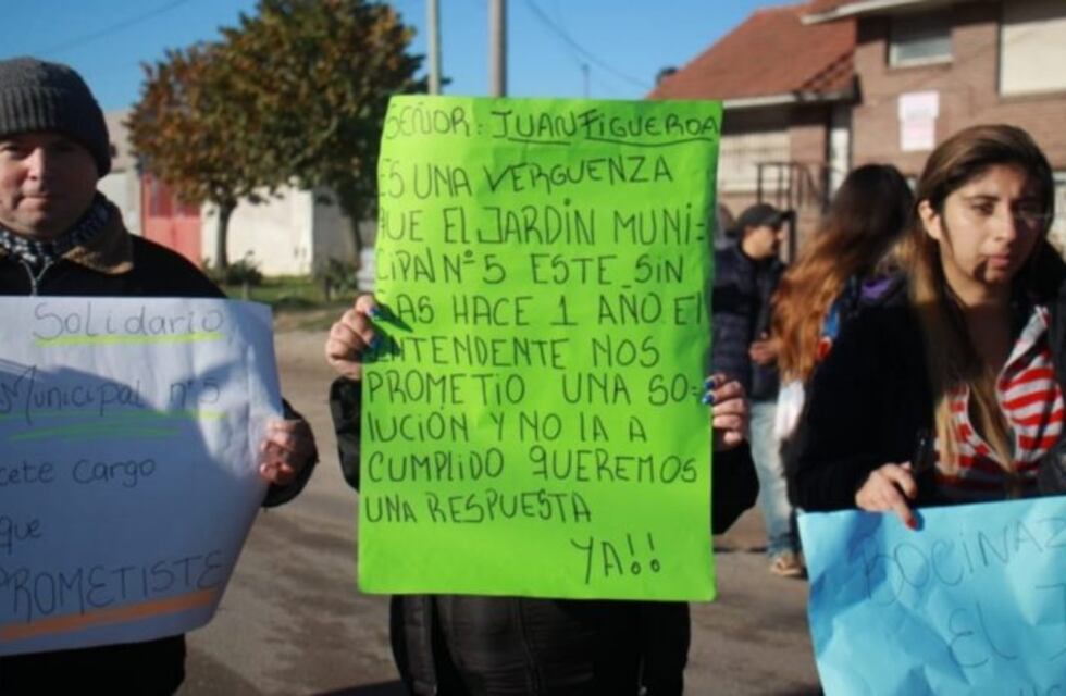 Denuncian que hace un año falta el gas en un jardín de infantes