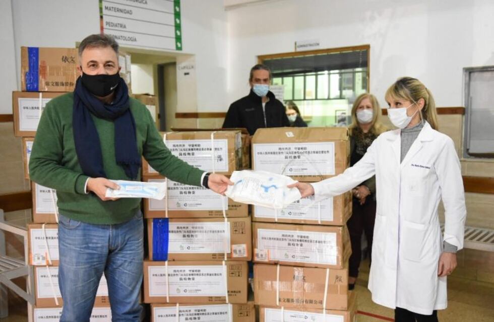 Entregaron insumos provenientes de China al Hospital