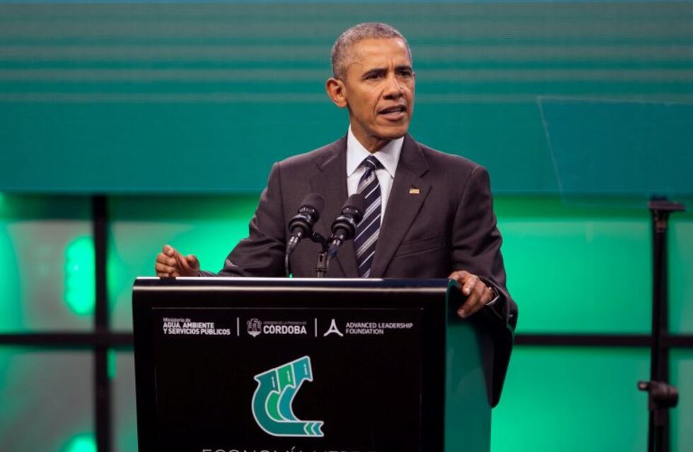 Obama en Córdoba: "Nuestros hijos merecen disfrutar las cosas que nosotros disfrutamos"