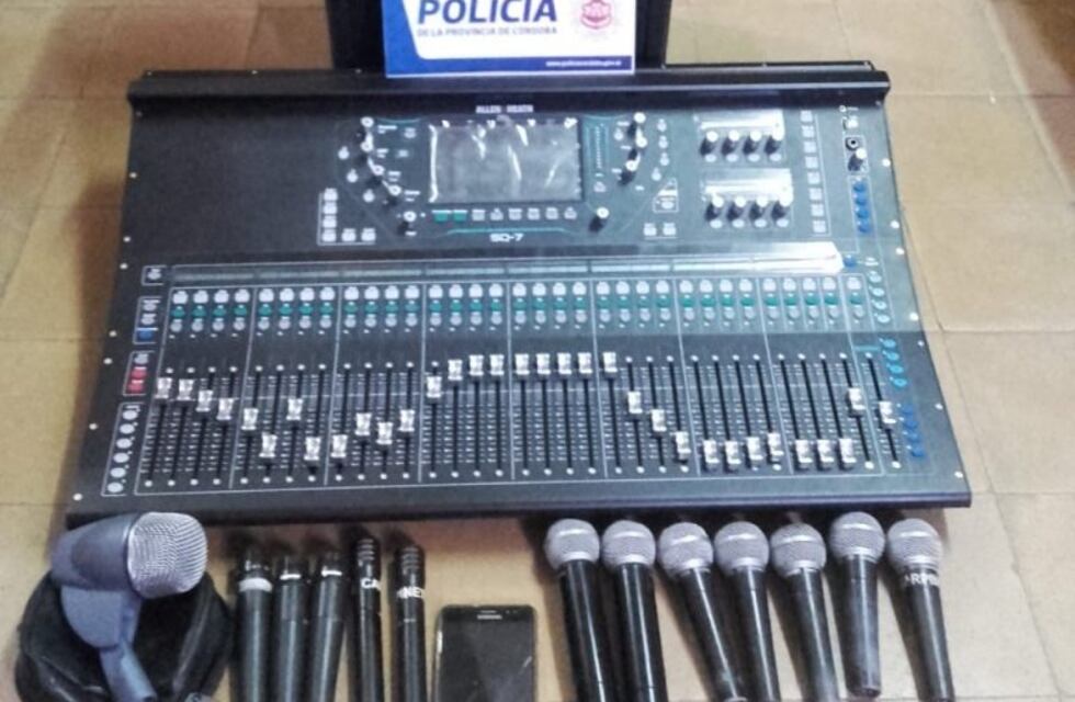 Brochero: Empresa de sonido fue victima de un robo