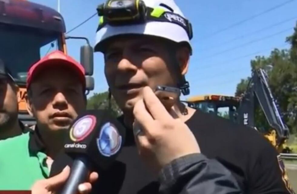 Cómo fue el operativo para sacar a las mujeres atrapadas bajo un container en Acceso Sur