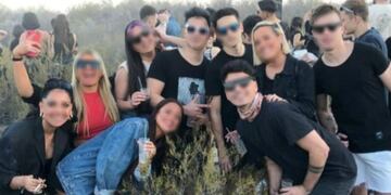 Fiesta clandestina Challao, Mendoza