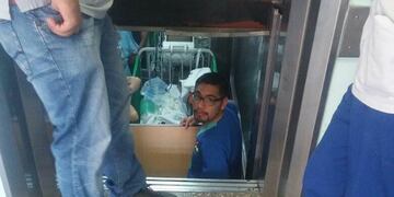 Un niño recién operado quedó varado en el ascensor del Hospital de Niños (Cadena 3)
