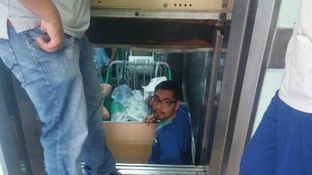 Un niño recién operado quedó varado en el ascensor del Hospital de Niños (Cadena 3)