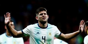 Walter Kannemann dio positivo en coronavirus y será baja en la Selección Argentina\u002E (Foto: AFP)