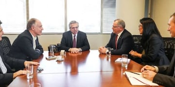 Alberto Fernández y Guillermo Nielsen se reunieron con ejecutivos de Equinor, la petrolera estatal noruega\u002E