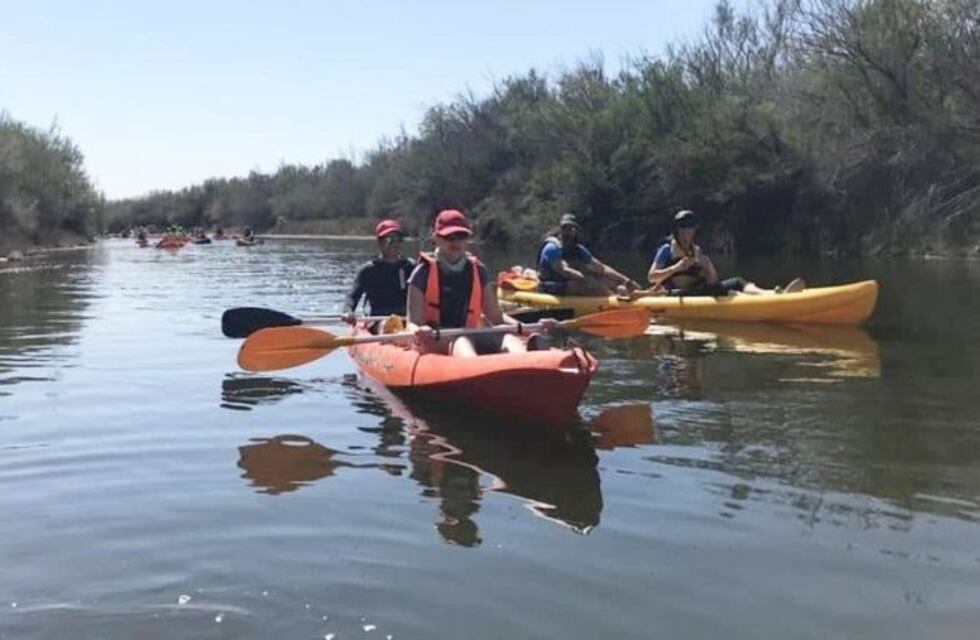 Un centenar de kayakistas pampeanos realizará la "Gran Travesía del Colorado"