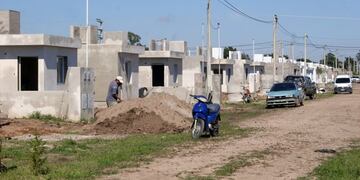 Se prepara la vivienda 307 del Plan Casa y Casa Social en Arroyito