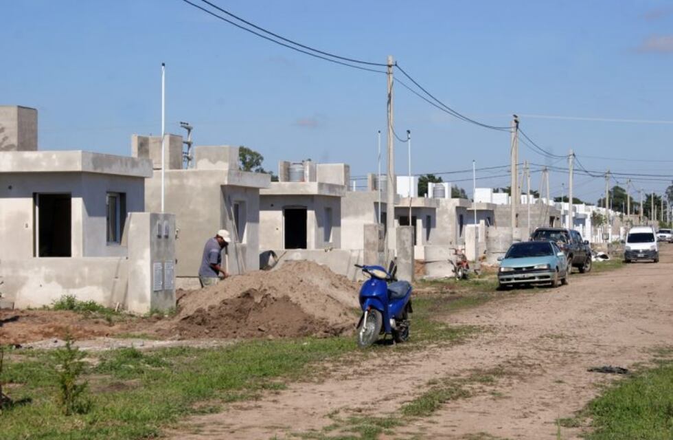 Se prepara la vivienda 307 del Plan Casa y Casa Social en Arroyito