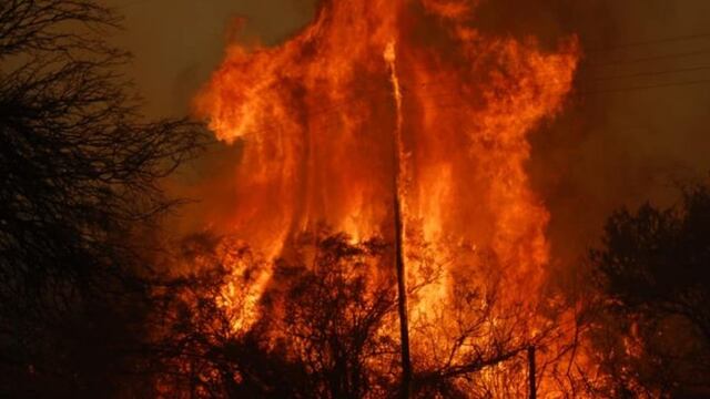 Impresionantes imágenes de los incendios en Córdoba (Foto: Archivo)
