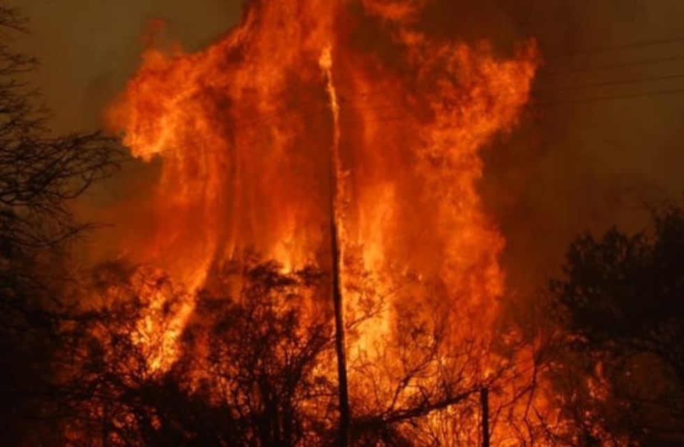 Desde Córdoba, el impresionante video que muestra los incendios en las Sierras
