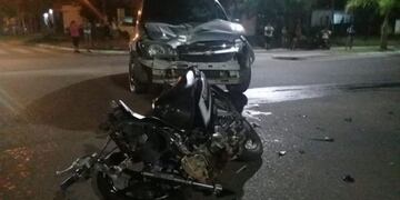 Accidente Boulevard San Lorenzo
