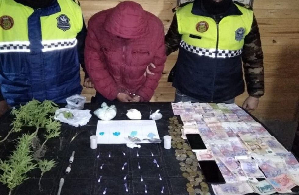Secuestran bochitas de cocaína y plantas de cannabis en Aguilares y Lules