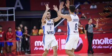 Un brillante Facundo Campazzo en la victoria Argentina ante Venezuela\u002E