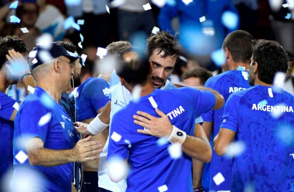 Argentina le ganó a Chile 3-2 y pasó al Repechaje de la Copa Davis