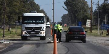 controles en la ruta 70