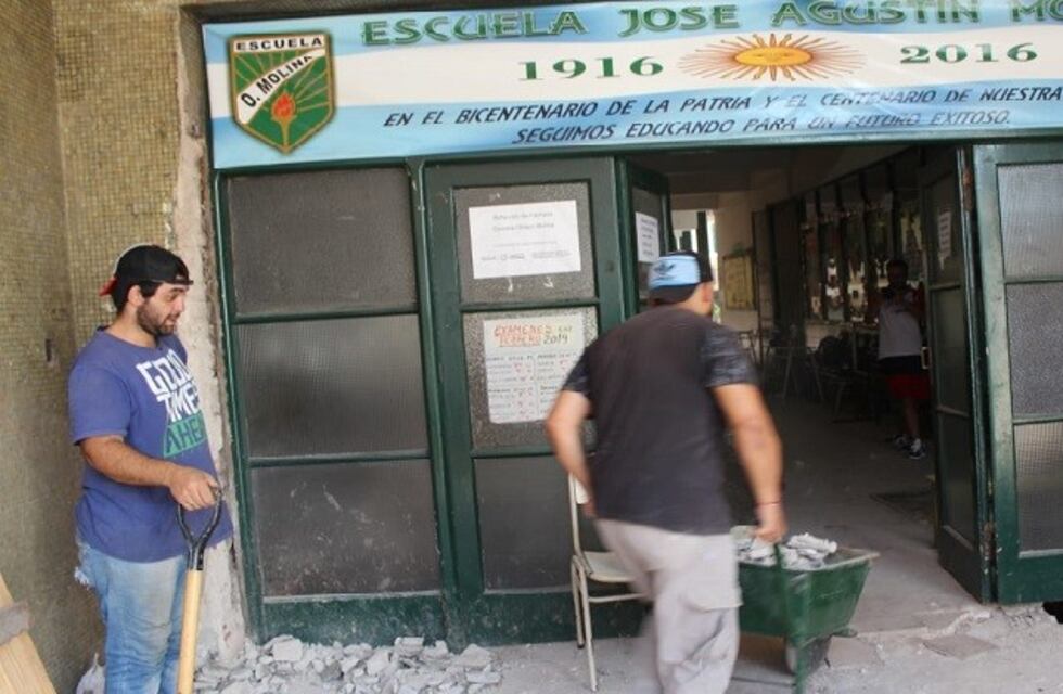 Ultiman detalles en las escuelas para el comienzo del ciclo lectivo 2020