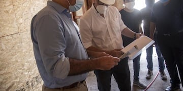 Avance sostenido en la obra del hospital modular