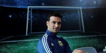 Lionel Scaloni (Foto: Juan Manuel Foglia/Clarín)