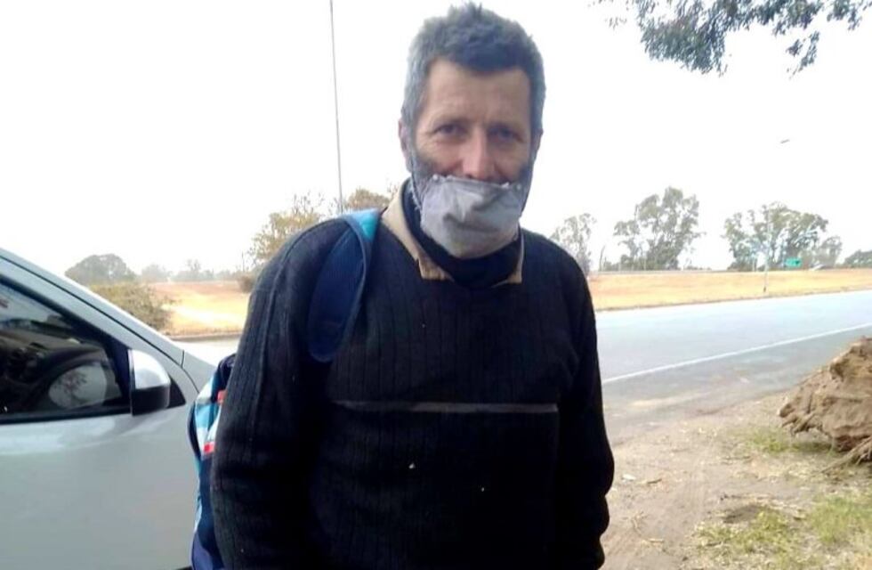 La historia del hombre que decidió caminar desde Bialet Massé por un trabajo en Córdoba capital