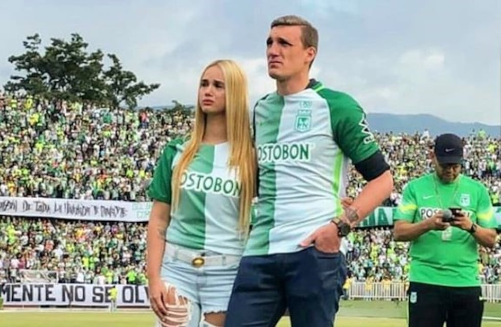 La mujer de Armani se puso la camiseta de la Selección y estallaron los colombianos