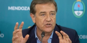 Rodolfo Suarez, gobernador de Mendoza\u002E
