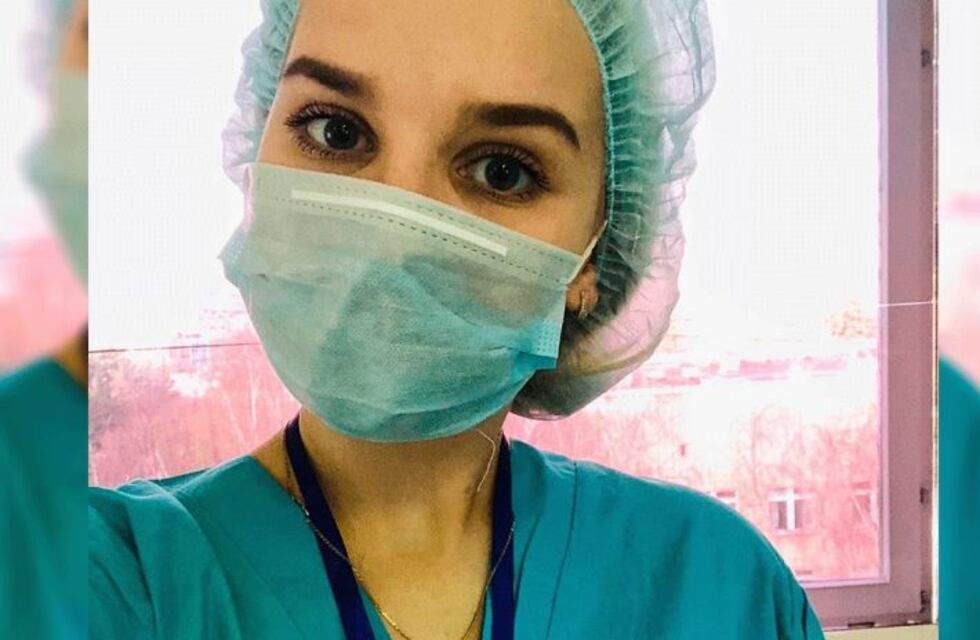 La enfermera rusa que se viralizó por atender pacientes con coronavirus en ropa interior ahora será modelo