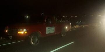 La camioneta que embistió al chico de 13 años en San Luis\u002E Foto: Policía de San Luis\u002E