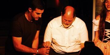 El gobernador  de Salta firmó convenios con el intendente Sergio Favot de Villa General Belgrano\u002E