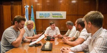 Montenegro le pide ayuda al Concejo Deliberante para interceder en el conflicto con los guardavidas (Foto: Prensa MGP)