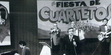 Carlitos Rolán en Fiesta de Cuartetos, foto del Blog: http://elmundodelcuartetoweb\u002Eblogspot\u002Ecom