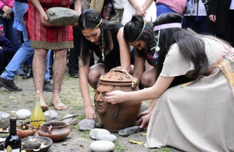 Se realizó la celebración por la Pachamama en Tafi Viejo