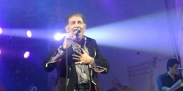 El Turco Julio, cantante del grupo Chébere\u002E