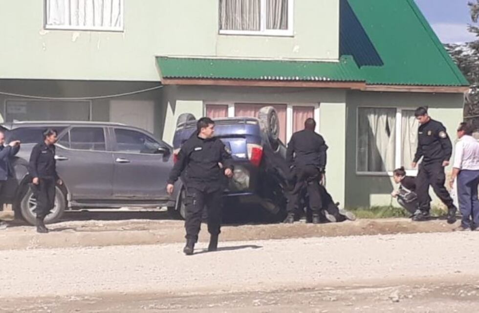 Accidente de transito en Los Ñires