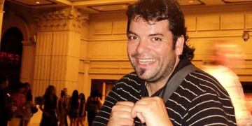 Nuestro recordado Julio Moya en una noche inolvidable, en el Caesar Palace