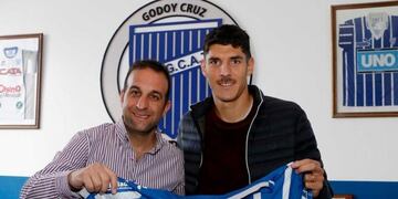 Gabriel Alanís, proveniente de Belgrano de Córdoba, se sumó a Godoy Cruz\u002E