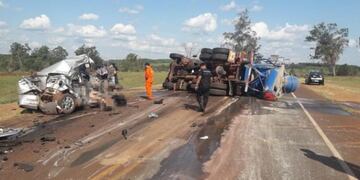 Accidente en la ruta provincial 105\u002E