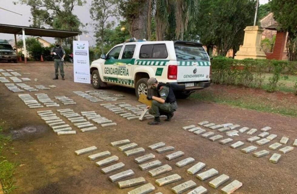 Gendarmería decomisó casi 260 kilos de marihuana en Puerto Rico