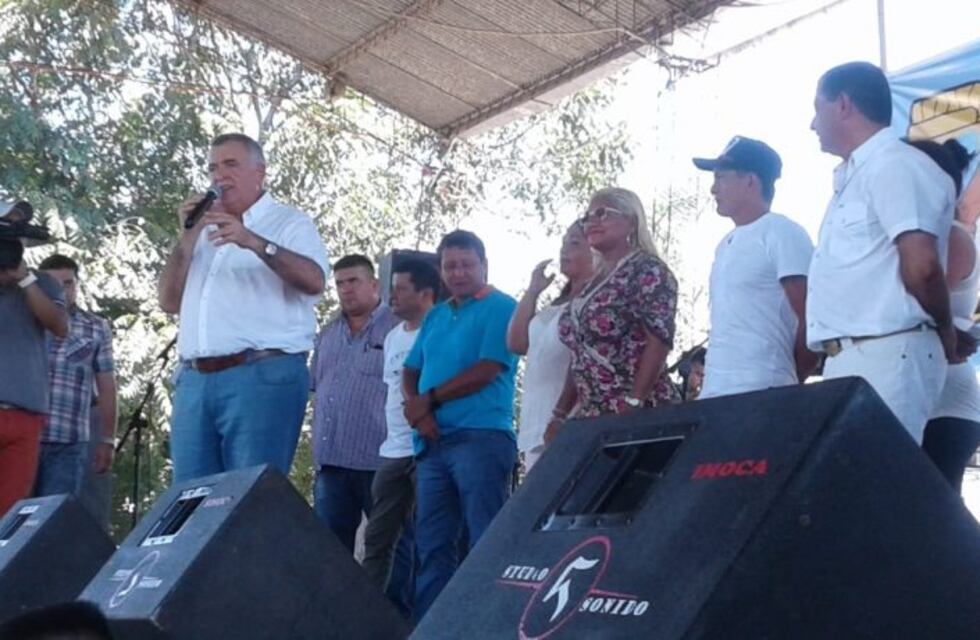 El acto del Pulguita Rodríguez