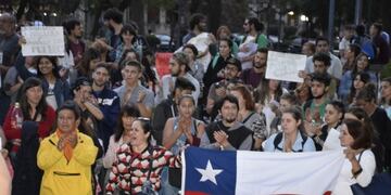 Puntanos marcharon por las calles de San Luis\u002E Foto: El Diario de la República