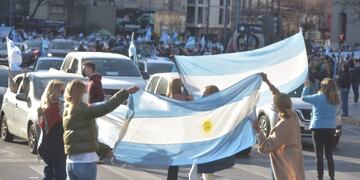 Banderazo en Córdoba contra la expropiación de Vicentin\u002E