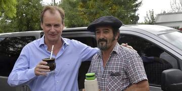Gustavo Bordet en Larroque\nCrédito: Gobernación E\u002ERios