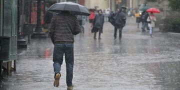 Se estima lluvias y tormentas para toda la semana en Entre Ríos