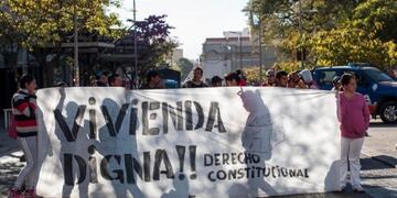 Vecinos se manifestaron frente a la Casa de Gobierno