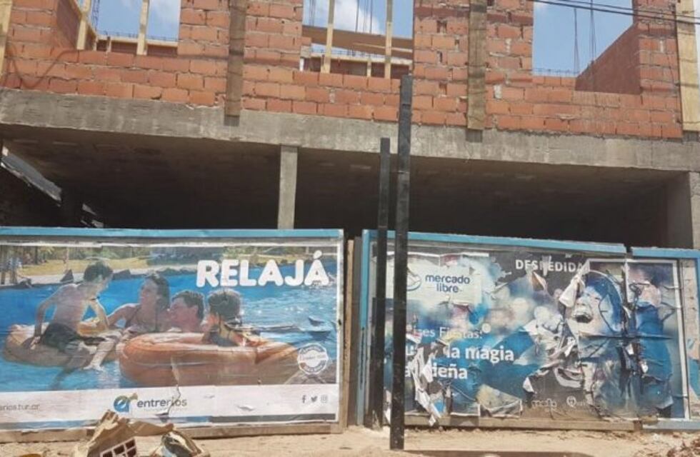 Un obrero herido en un derrumbe en barrio General Paz