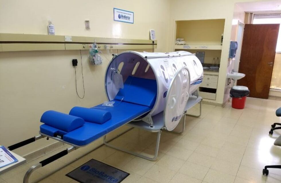 Inauguraron en la Ciudad la primera cámara hiperbárica en un hospital público del país