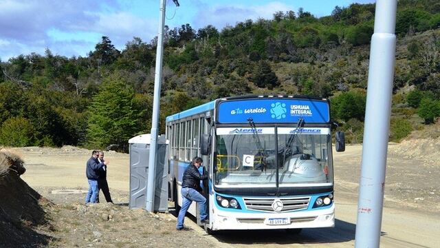 Nuevo recorrido de los colectivos públicos en Ushuaia