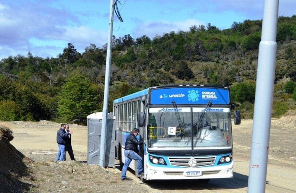 Ushuaia: informaron el nuevo recorrido de la línea C